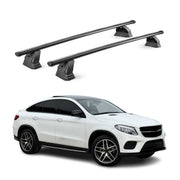 Barres de toit transversales acier pour Mercedes GLE Coupè C292 2015-2019 Noir