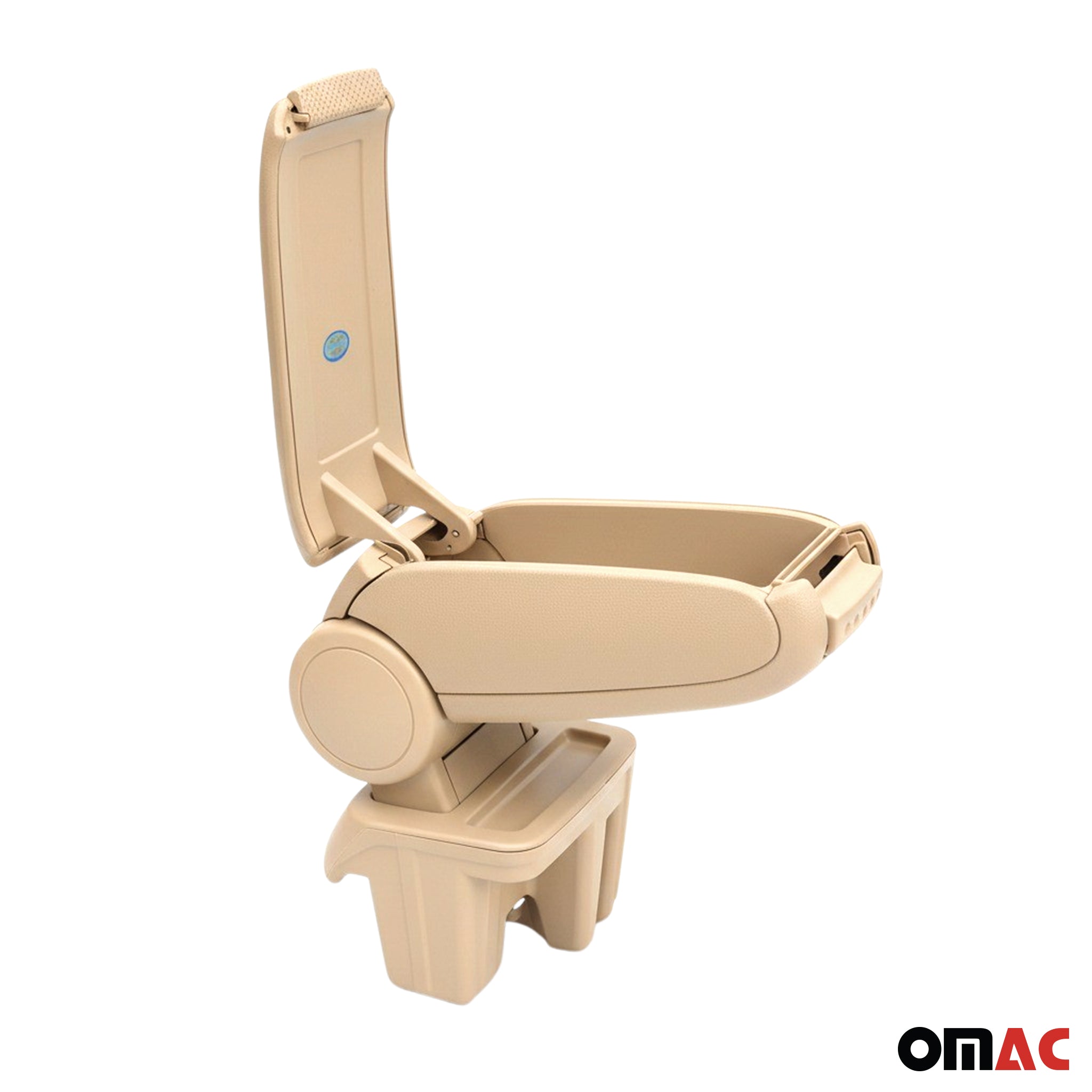 Accoudoir pour Ford Focus Facelift 2014-2018 Vinyl Abs Beige simili-cuir