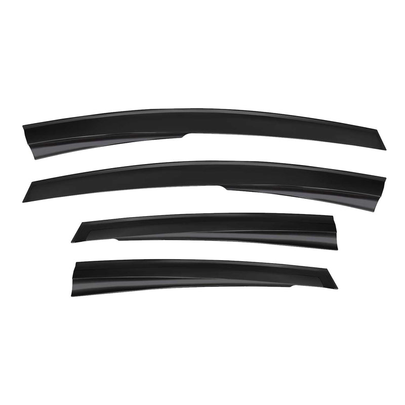 Déflecteurs De Vent Pluie D'air pour Ford Fiesta HB 2010-2017 Acrylique 4 Pcs