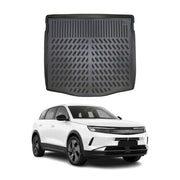 Tapis de coffre Supérieur pour Opel Grandland 2024-2027 Noir 3D en TPE