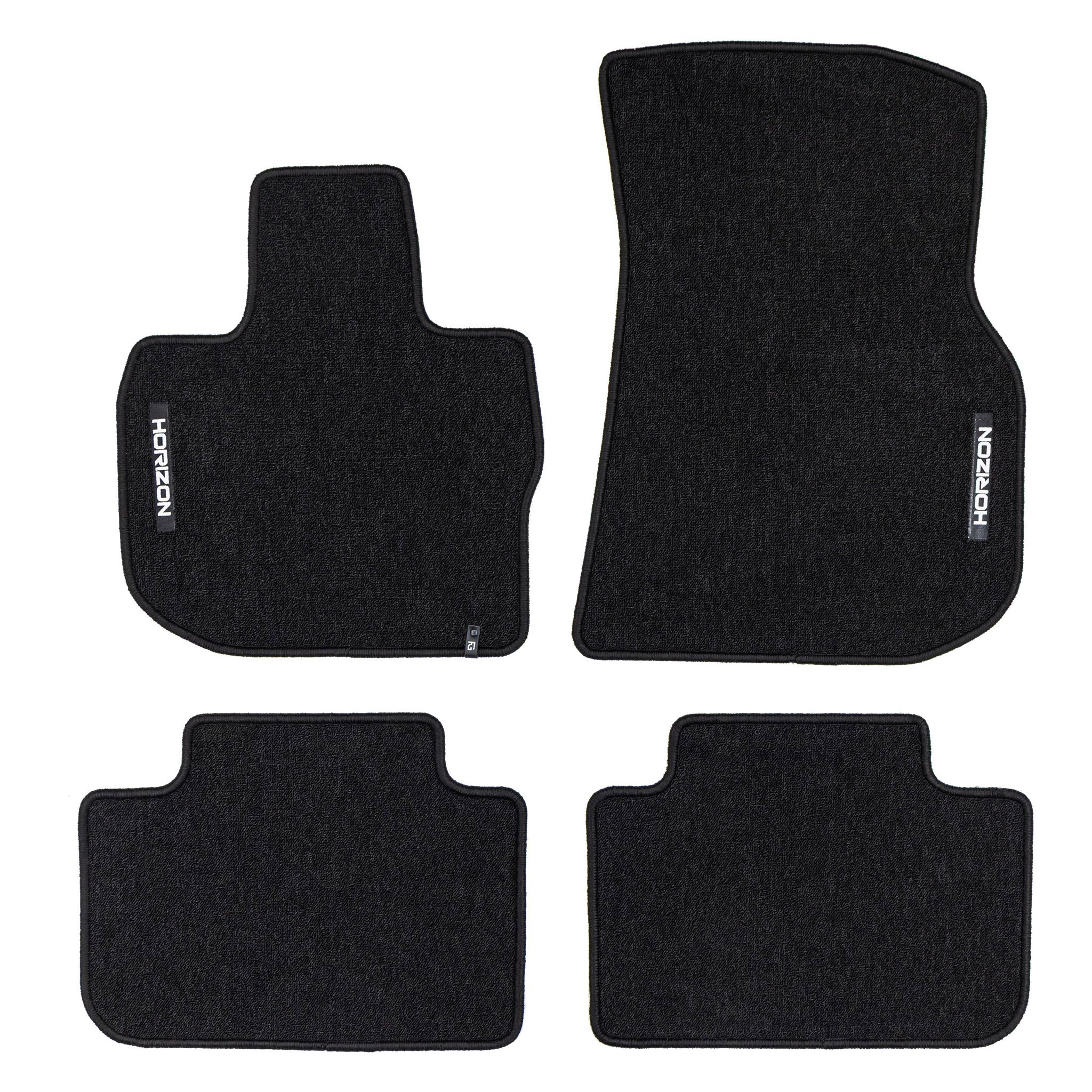 Tapis de Sol de Voiture pour BMW X3 G01 2017-2024 Velours solide et durable 4Pcs