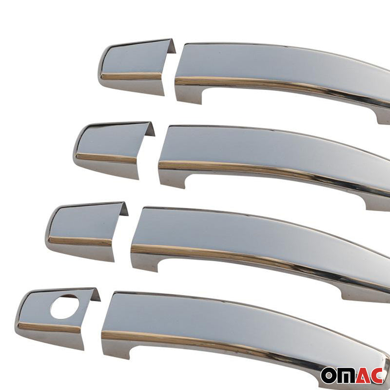 Couverture de poignée de porte pour Opel Astra H J 2004-2014 en Acier Inox 8Pcs