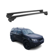 Barres de toit Transversales pour Ford Maverick 2001-2005 Aluminium Noir