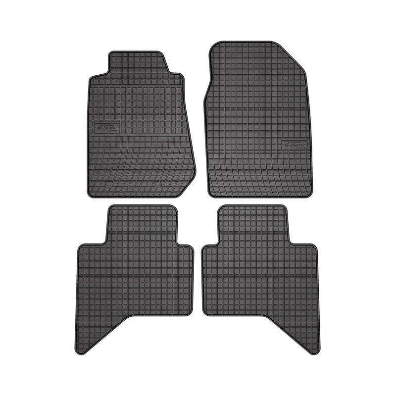 Tapis de Sol pour Isuzu D-Max 2011-2018 Caoutchouc Noir