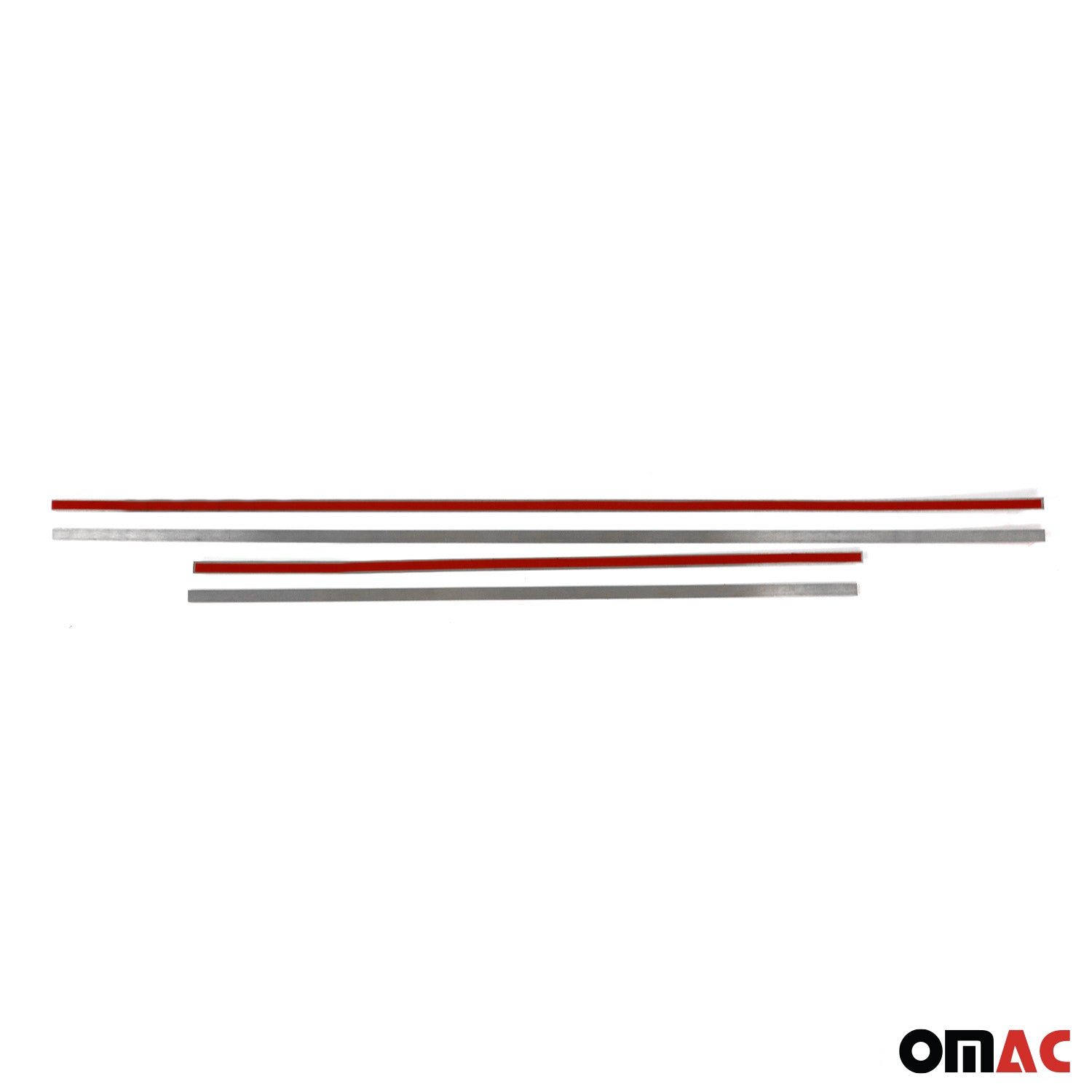 Couverture de Seuil de porte pour Mercedes W201 1982-1993 inox chromé Brossé 4x