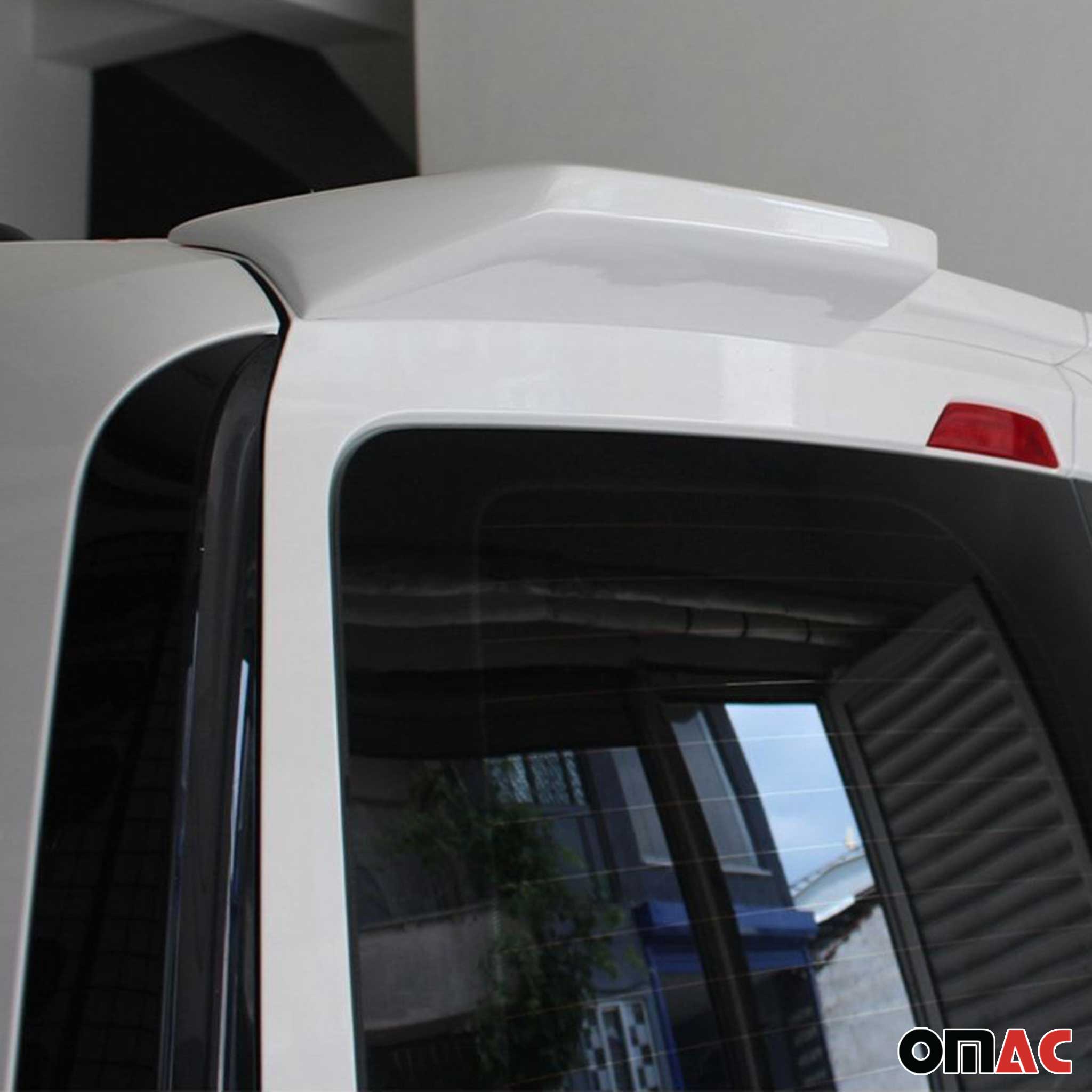Spoiler de toit arrière pour VW Caddy 5 2020-2026 Porte double renforcé
