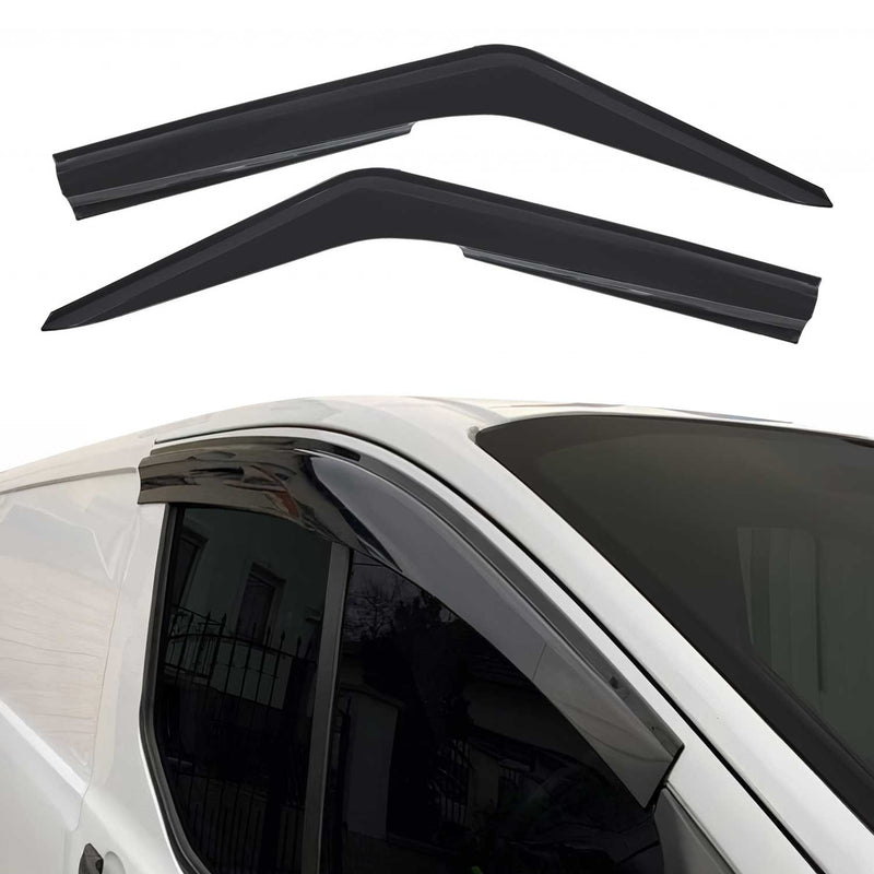 Déflecteurs De Vent Pluie D'air pour VW T4 Transporter 1990-2003 Noir 2x