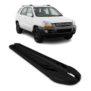 Marchepieds Latéraux pédale pour Kia Sportage 2004-2010 Aluminium Noir 2Pcs