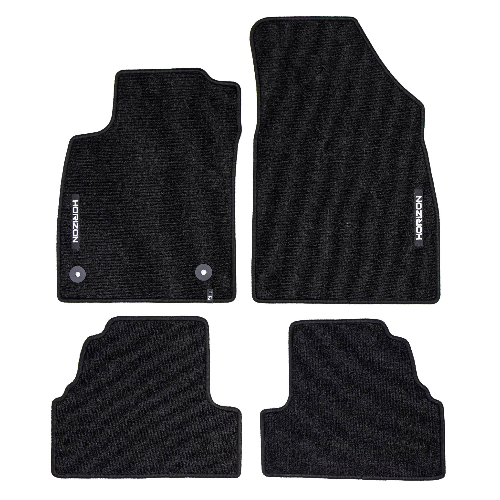 Tapis de Sol de Voiture pour Chevrolet Trax 2012-2019 Velours Imperméable 4Pcs