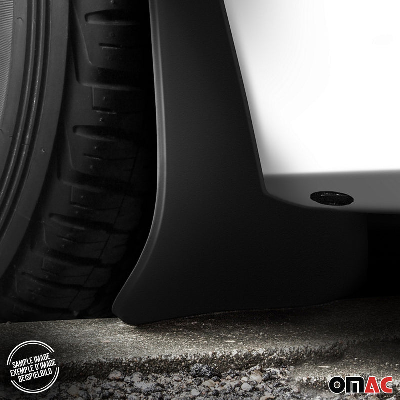 Bavettes Garde Boue pour Ford Transit E-Transit 2014-2025 Avant &Arrière Noir 4x