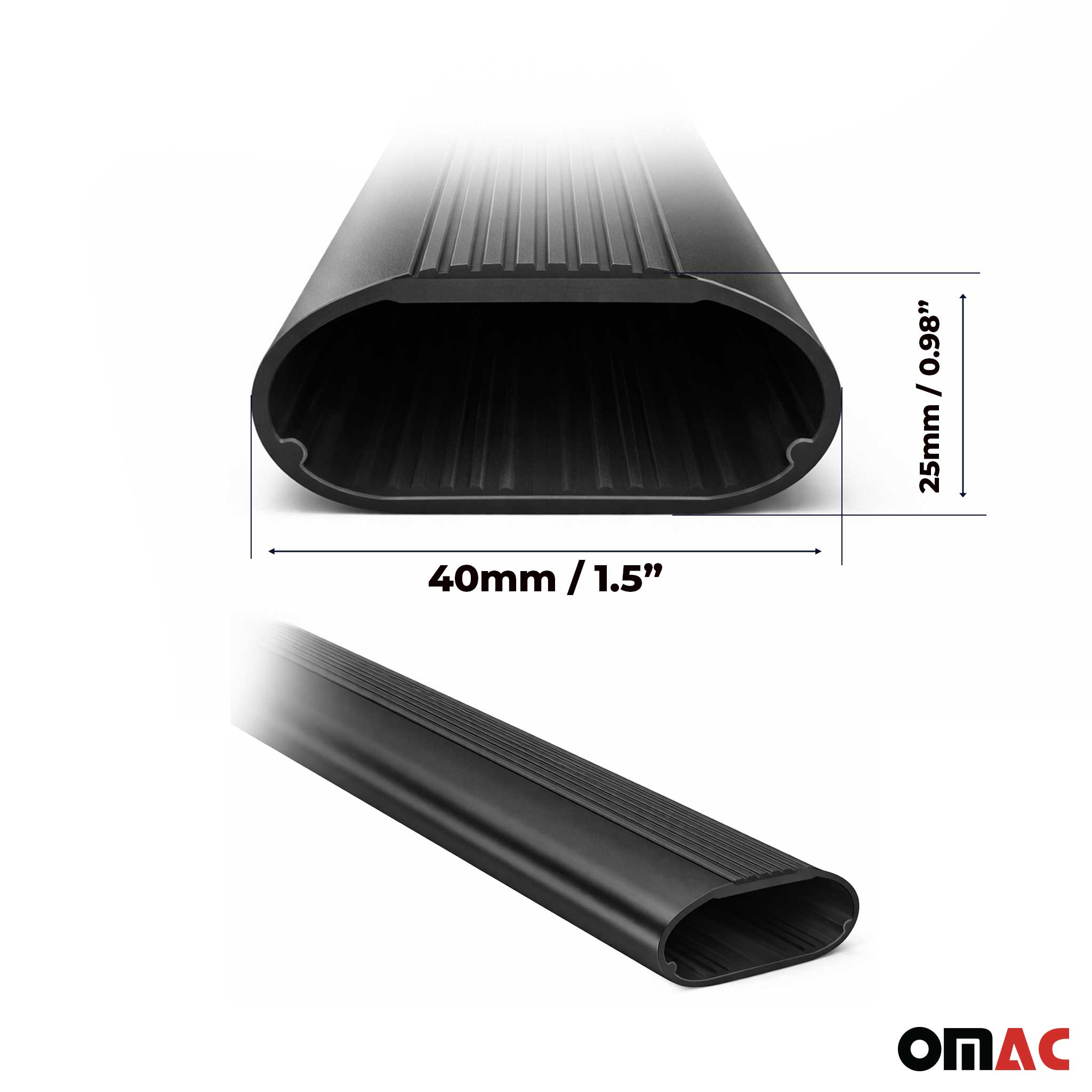 Barres de toit transversales acier pour Renault Megane II HB Break 2003-2008