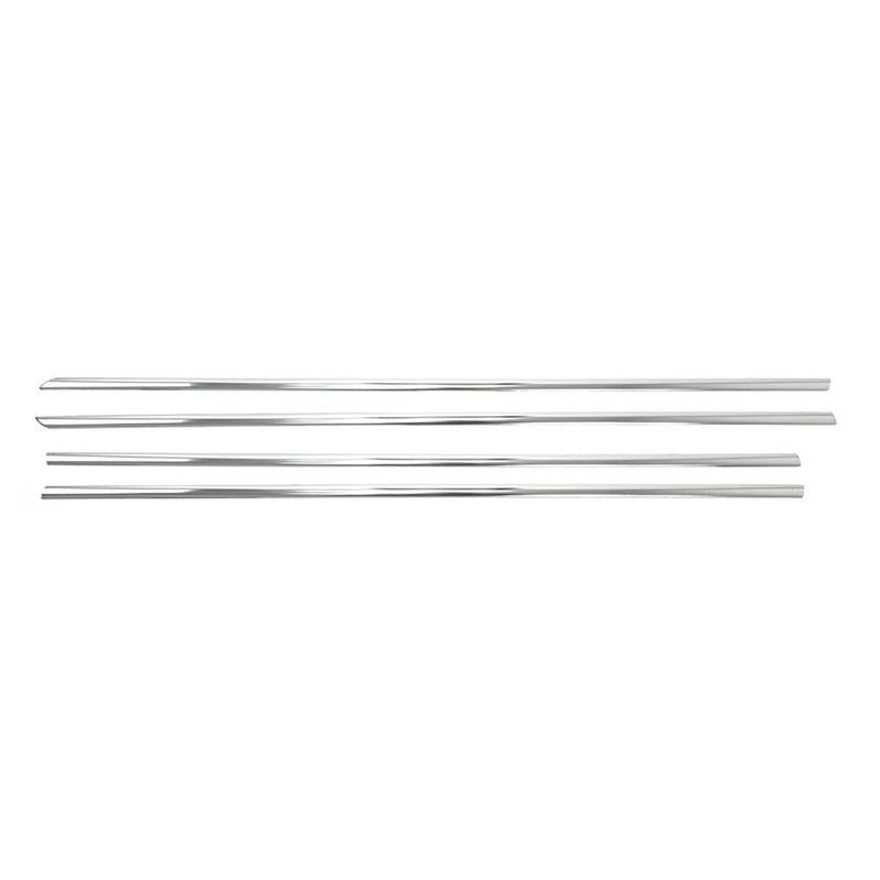 Garniture de Fenêtre pour Opel Astra H Berline 2004-2009 Acier Inox 4Pcs