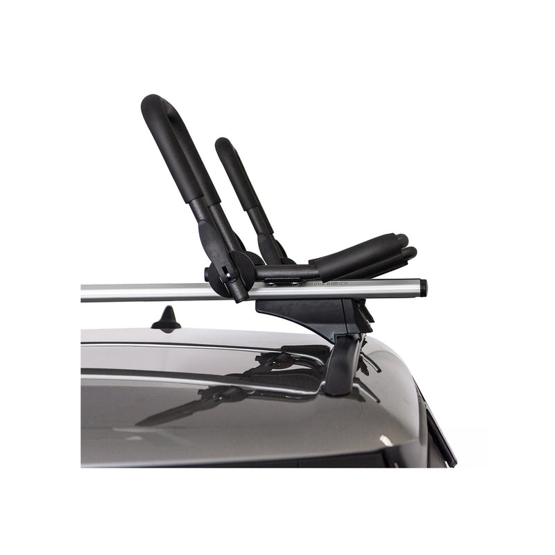Menabo Porte-kayak de toit support canoë 2 pièces porte-bateau sangles fixation