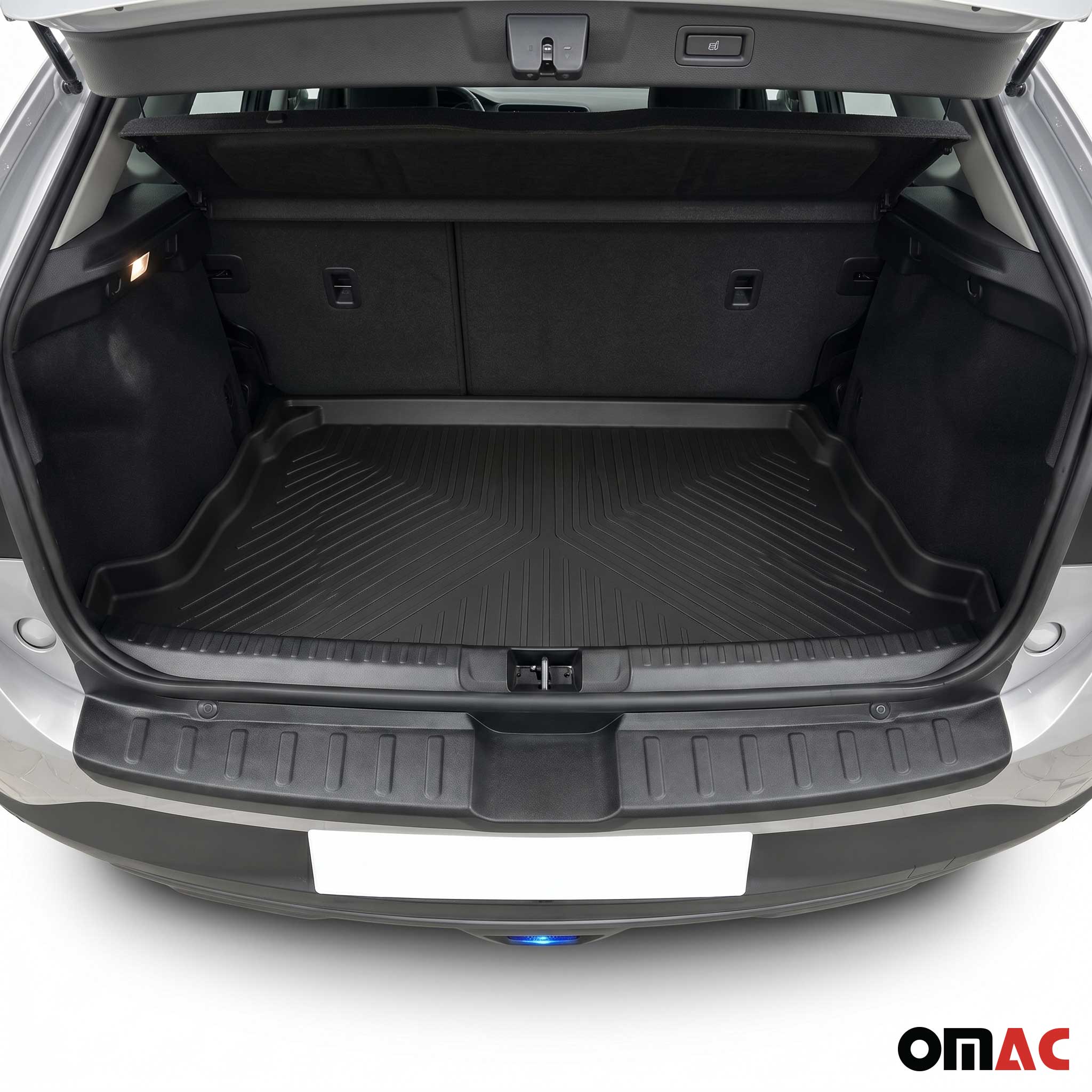 Protection de Pare-Chocs Arrière pour Dacia Sandero III 2021-2026 Acryl noir mat