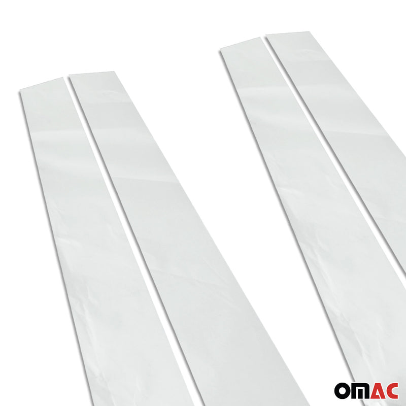 Couverture Garniture de pilier B pour Land Rover Freelander 2006-2015 inox 6Pcs