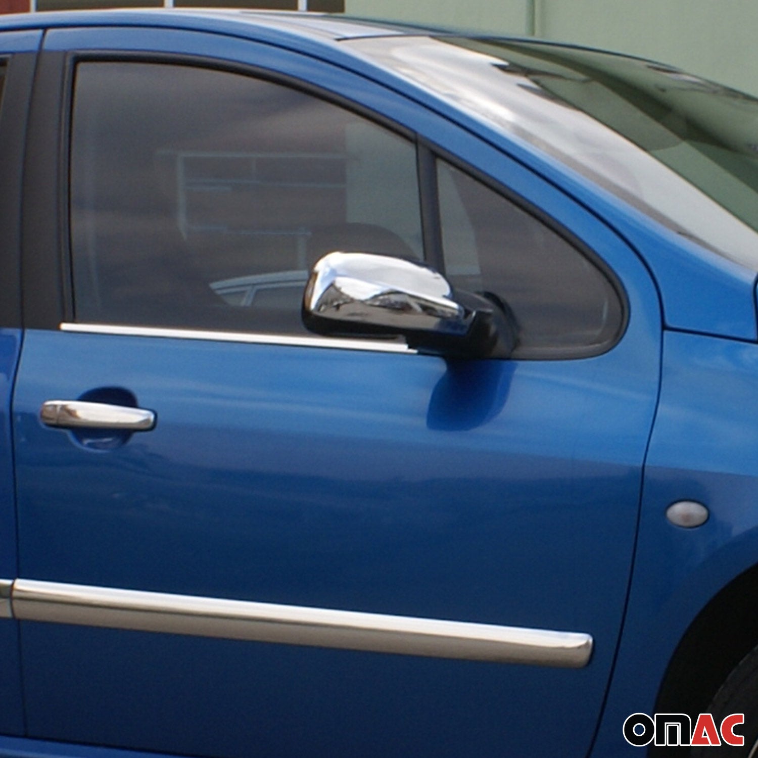 Coques de Rétroviseurs pour Citroen X-Sara 1997-2005 en ABS Argent