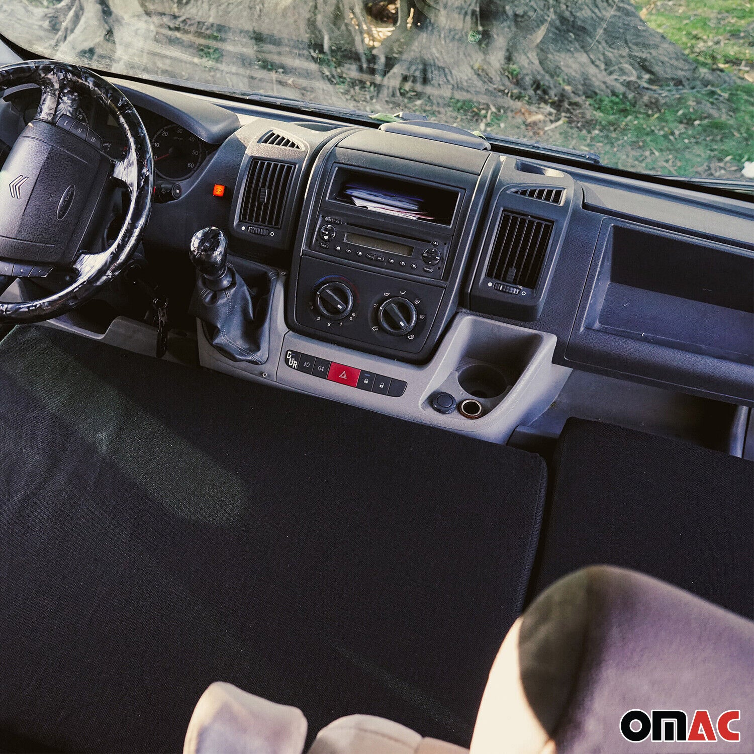 Matelas de Camping Pliable pour Mercedes Vito W447 2014-2025 Noir Polyester