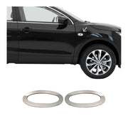 Cadre de Clignotant pour Nissan Qashqai 2007-2014 en acier inoxydable 2Pcs