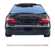 Garniture de Hayon Coffre pour Mercedes Classe E 2010-2015 acier inox