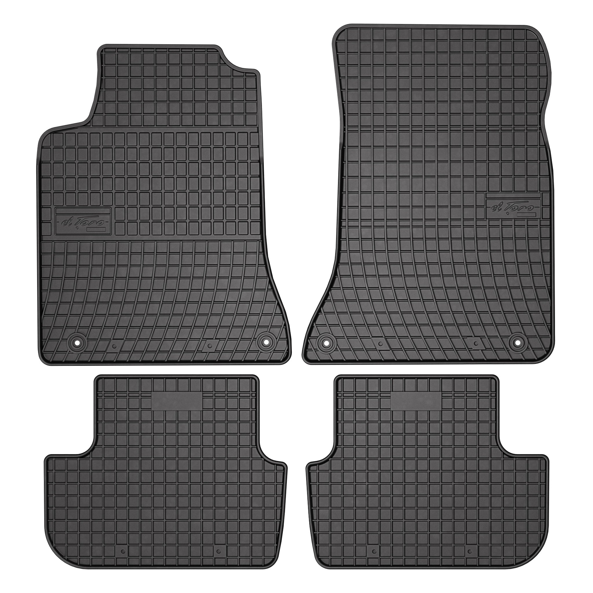OMAC Tapis de sol pour Infiniti Q30 Sport 2015-2019 Caoutchouc Noir