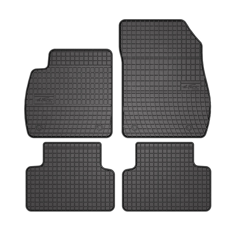 Tapis de Sol pour Opel Zafira C 2012-2019 Caoutchouc Noir