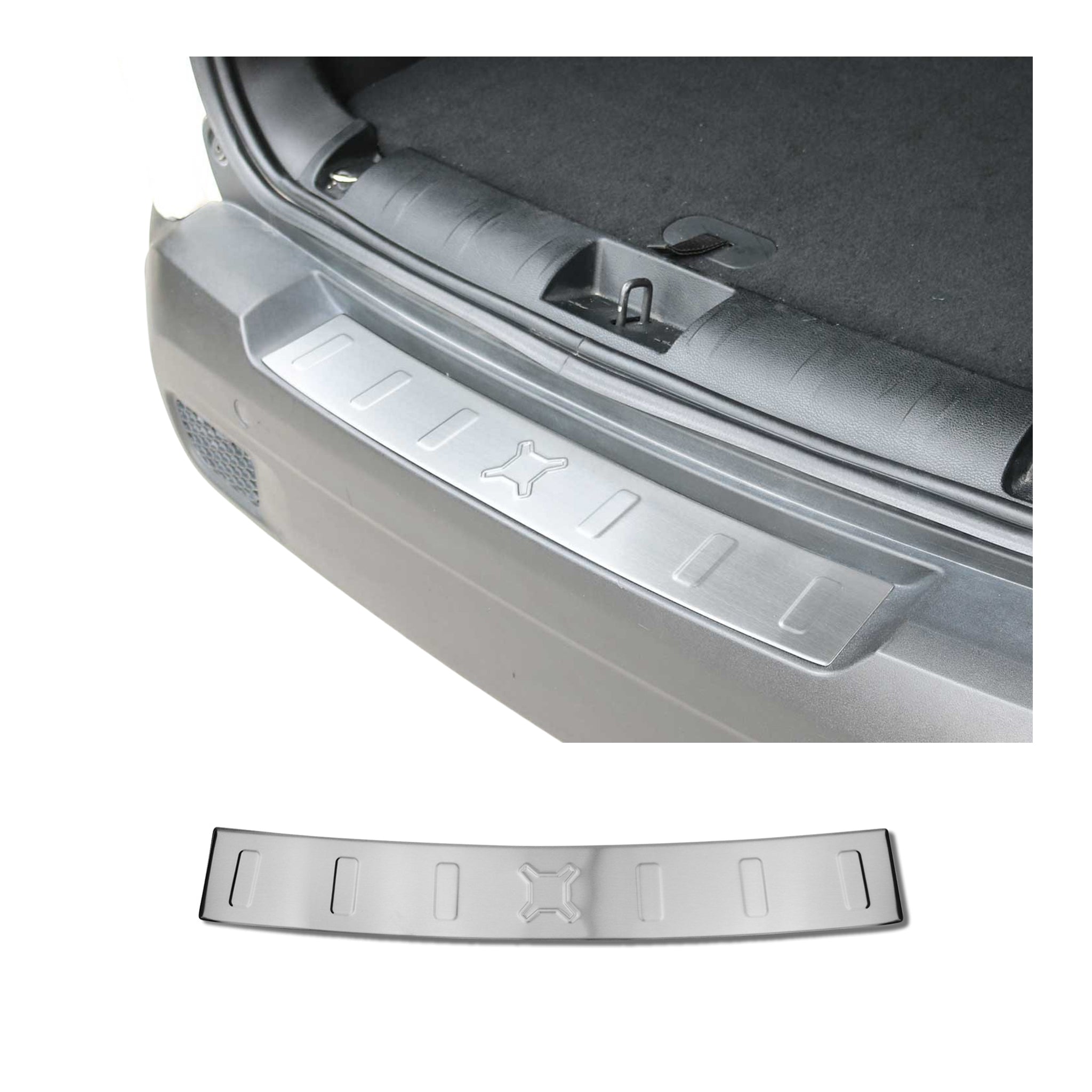 OMAC Protection de Pare-Chocs pour Jeep Renegade 2015-25 Inox finition brossée