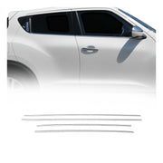 Garniture de Fenêtre pour Nissan Juke SUV 2011-2019 Acier Inox 4Pcs