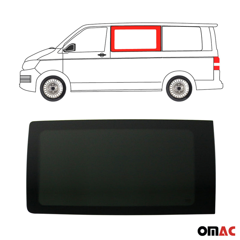 Fixe Vitre Porte pour VW T5 2003-2015 L1 L2 Avant Gauche Pas pour Coulissante