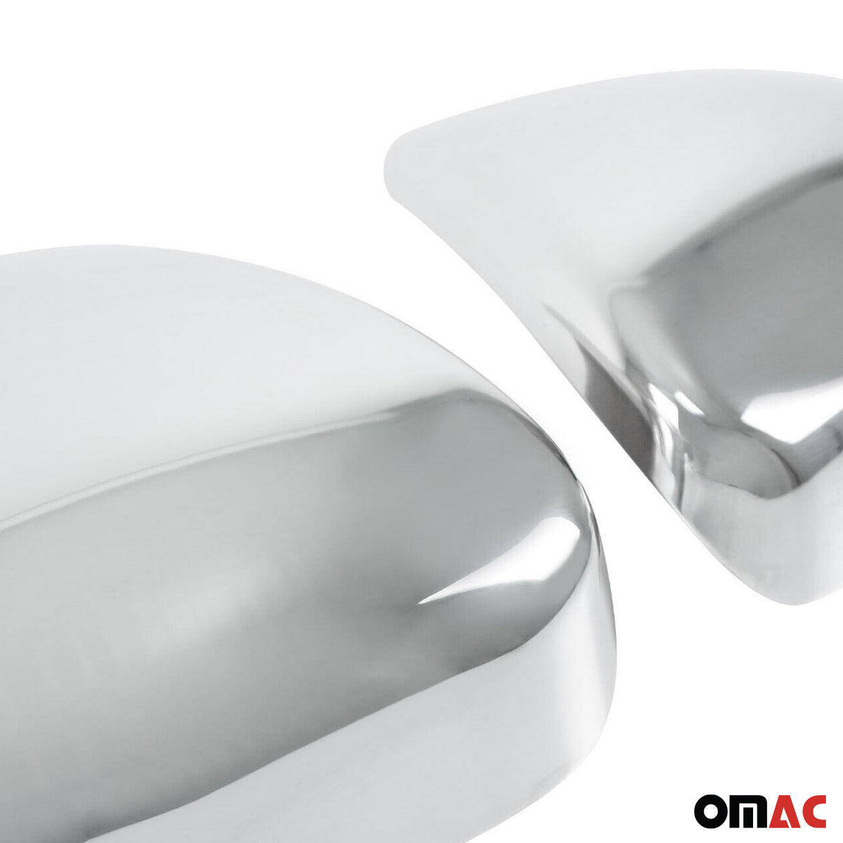 Coques de Rétroviseurs pour Hyundai Tucson 2015-2020 en Acier Chromé Argent