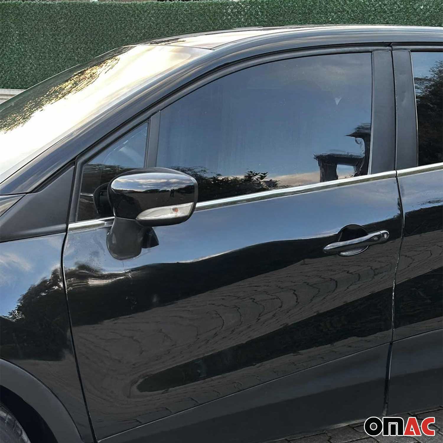 Garniture de Fenêtre pour Renault Captur SUV 2013-2019 Acier Inox 4Pcs