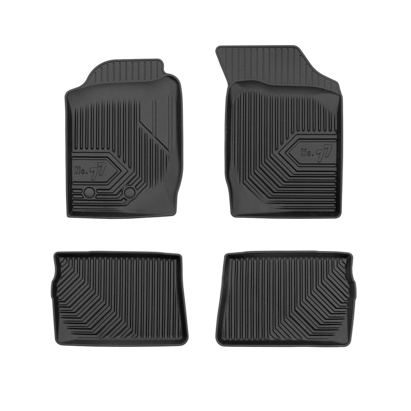 Tapis de Sol de Voiture pour Renault Thalia I 1999-2008 TPE Imperméable 4Pcs