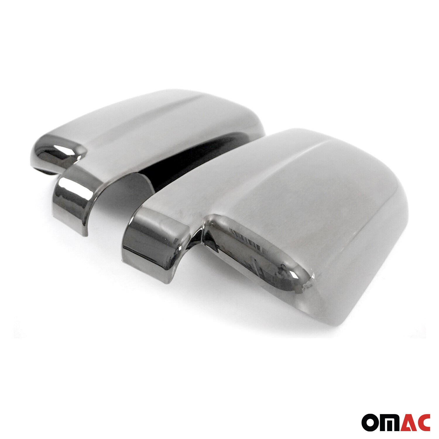 Coques de Rétroviseurs pour Ford Transit Tourneo Connect 2009-2014 Acier Argent