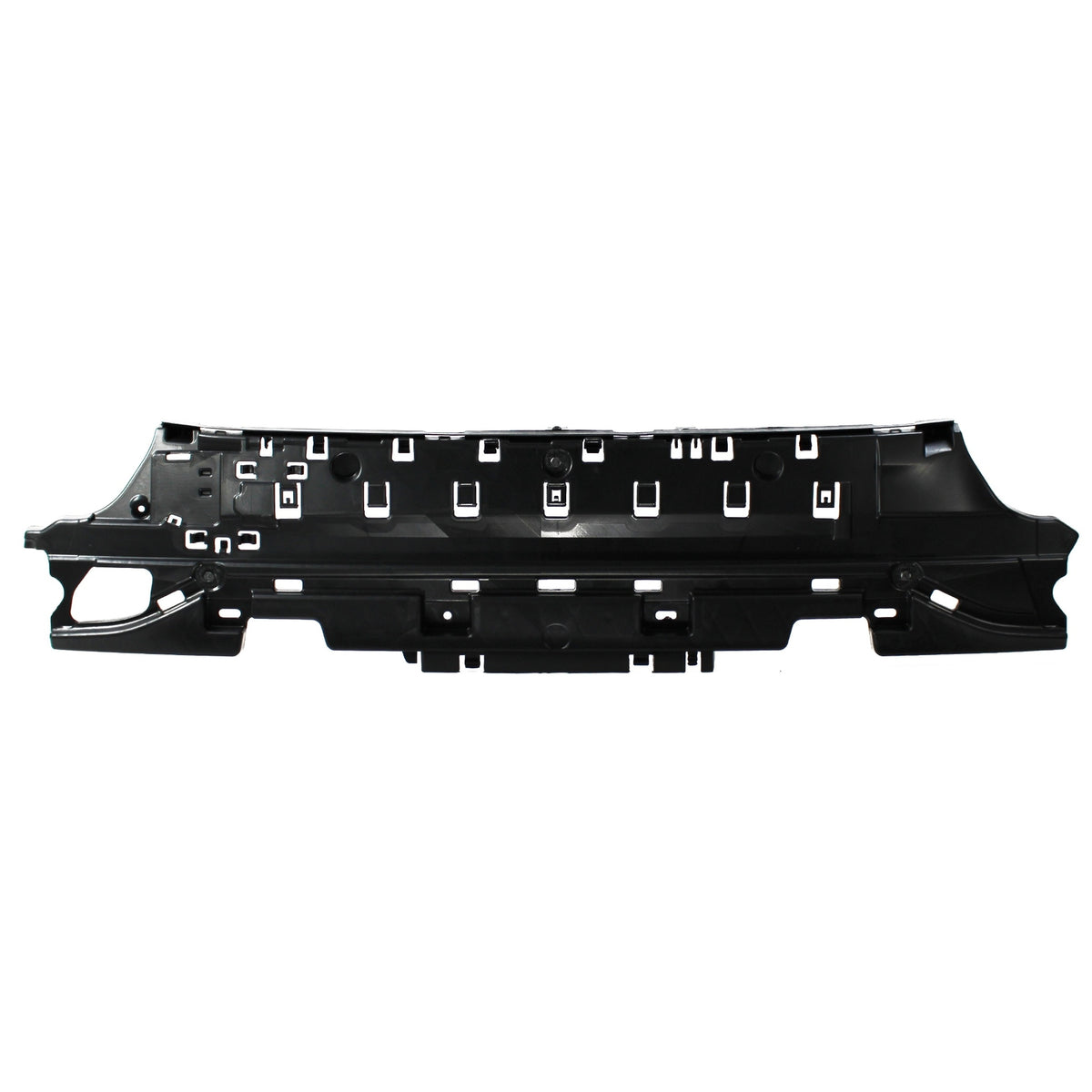JOM Insert de Pare-choc Arrière pour BMW Série 5 G30/G31 2017-2020 Noir Brillant breite Ausführung