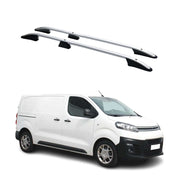Barres de toit longitudinales pour Citroen Jumpy / Space Tourer 2016-25 L2 Gris