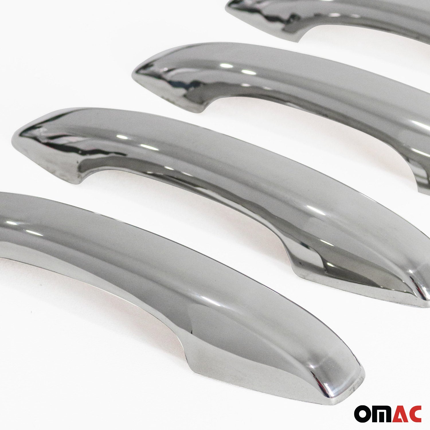 Couverture de Poignée de Porte pour Dacia Sandero 2021-2025 Acier Inoxy 5Pcs