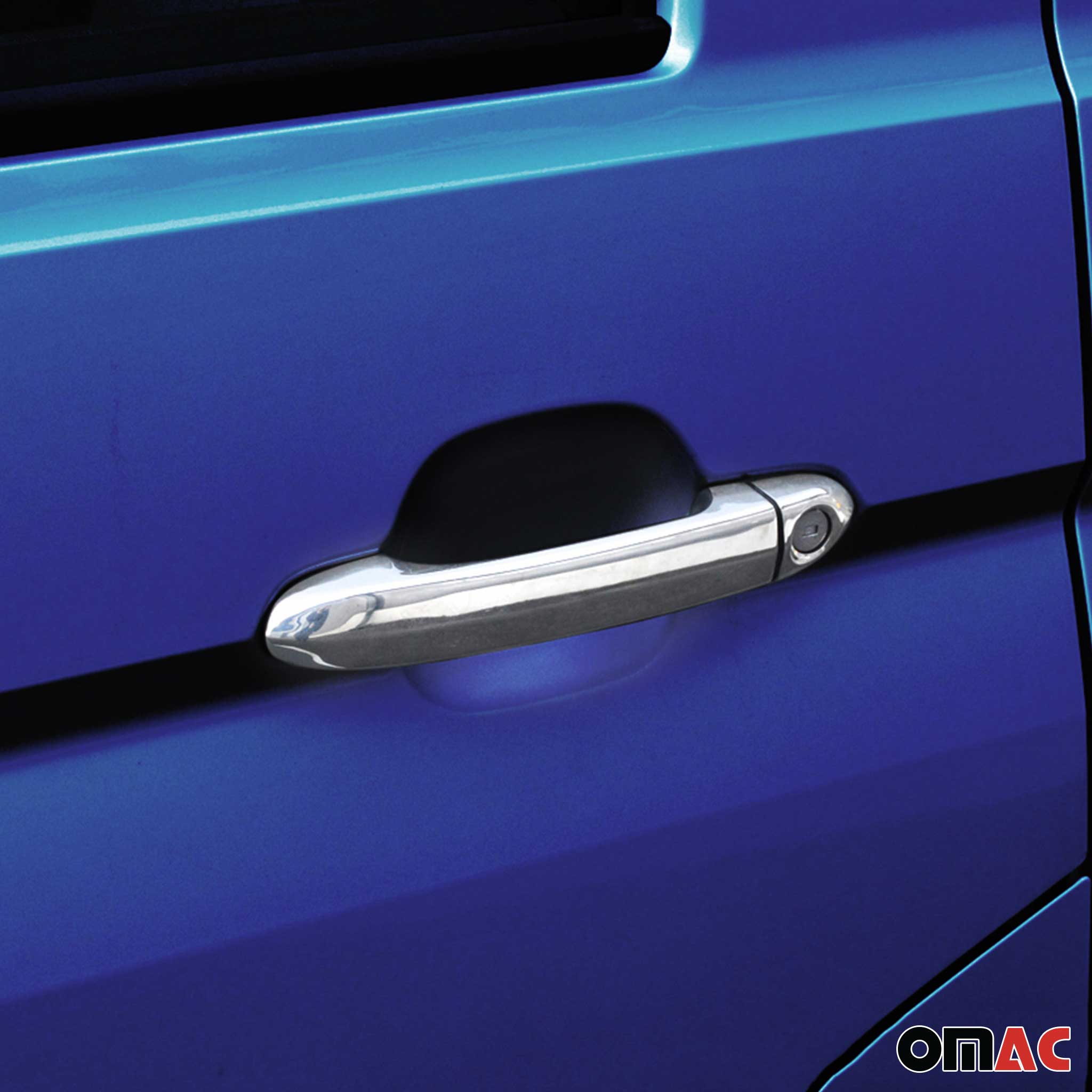 Couverture de poignée de porte pour VW Crafter 2017-2026 en Acier Inox 8Pcs