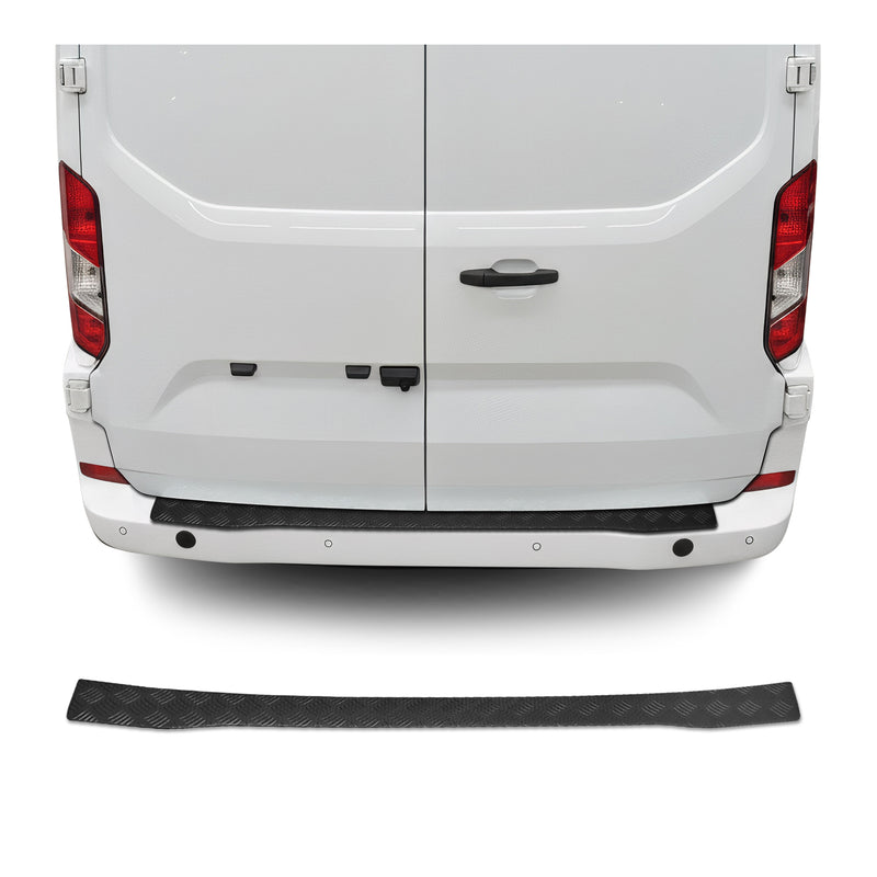 Protection Seuil de Pare-chocs Arriére Pour VW T7 Transporter 2024-2025 Alu Noir