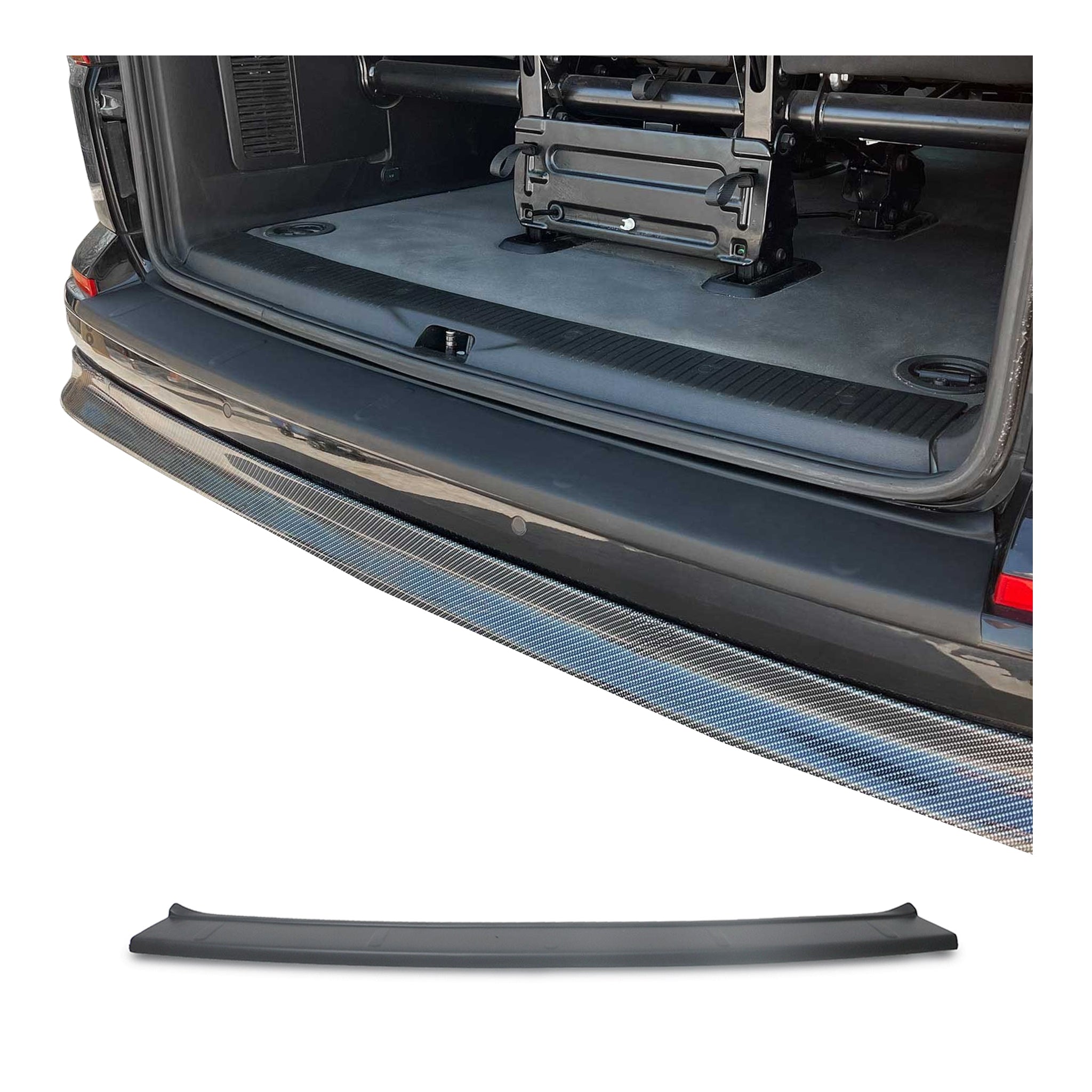 Protection Seuil de Pare-chocs pour VW T6 T6.1 Transporter 15-24 Porte simple