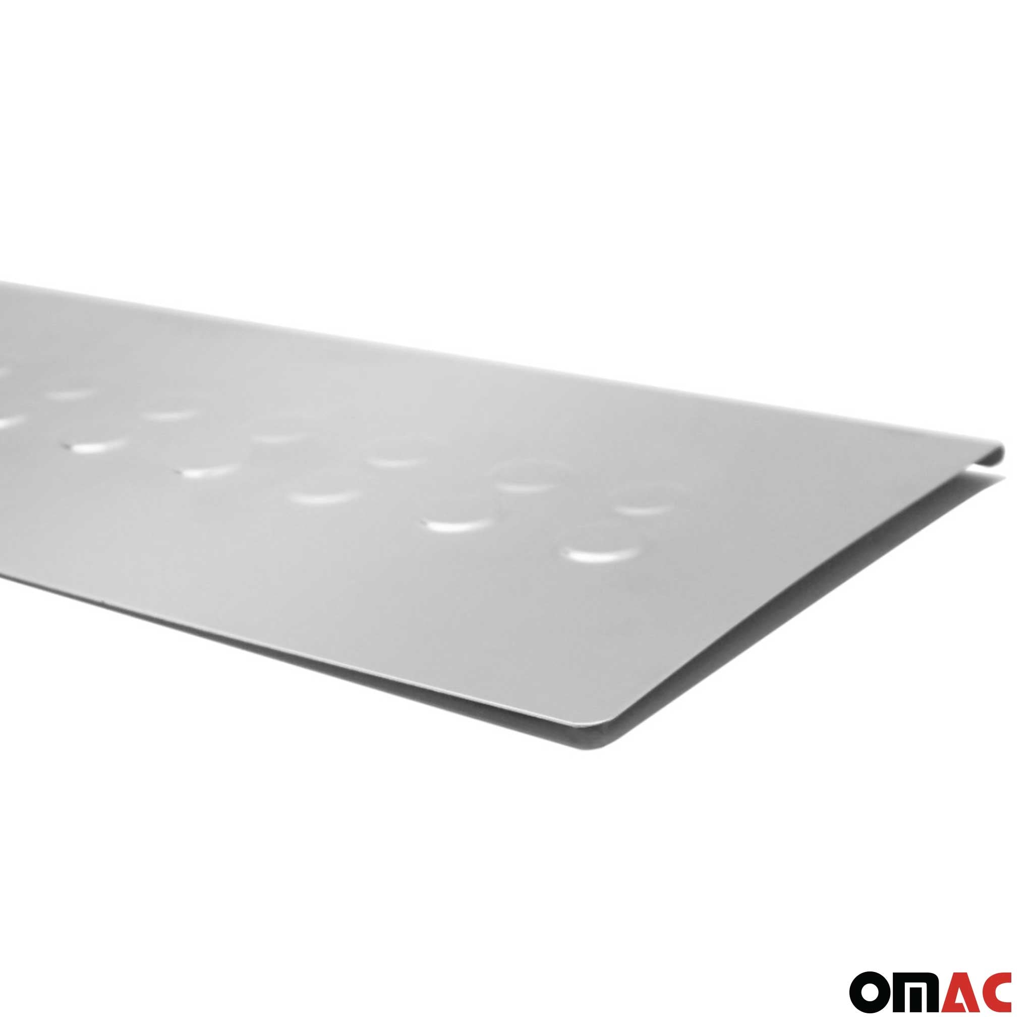 Couverture de Seuil de porte pour Citroen Jumper 2006-2026 acier inox chromé 2x