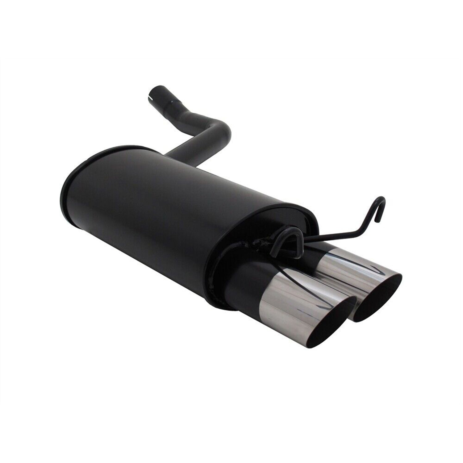 Échappement arrière sport Novus pour Mercedes 190 W201 2x76mm MS-Design avec ABE