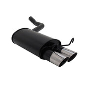 Échappement arrière sport Novus pour Mercedes 190 W201 2x76mm MS-Design avec ABE