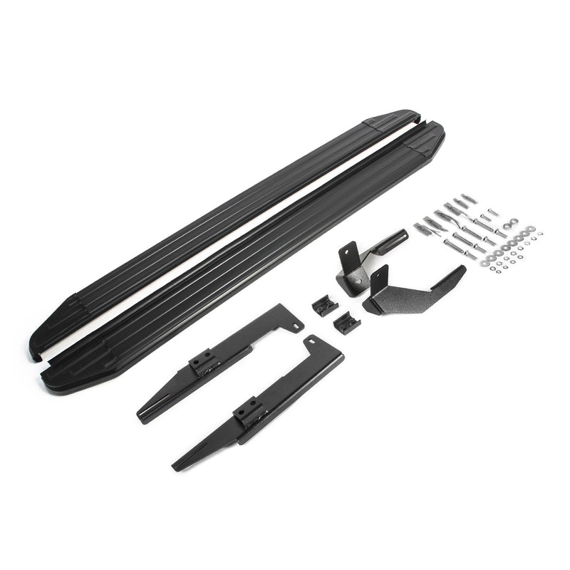 Marchepieds Latéraux pour Suzuki SX4 2015-2025 Aluminium Noir 2Pcs