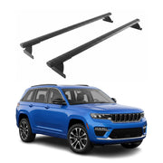 Barres de toit transversales pour Jeep Grand Cherokee V WL 2023-2026 Alu Noir