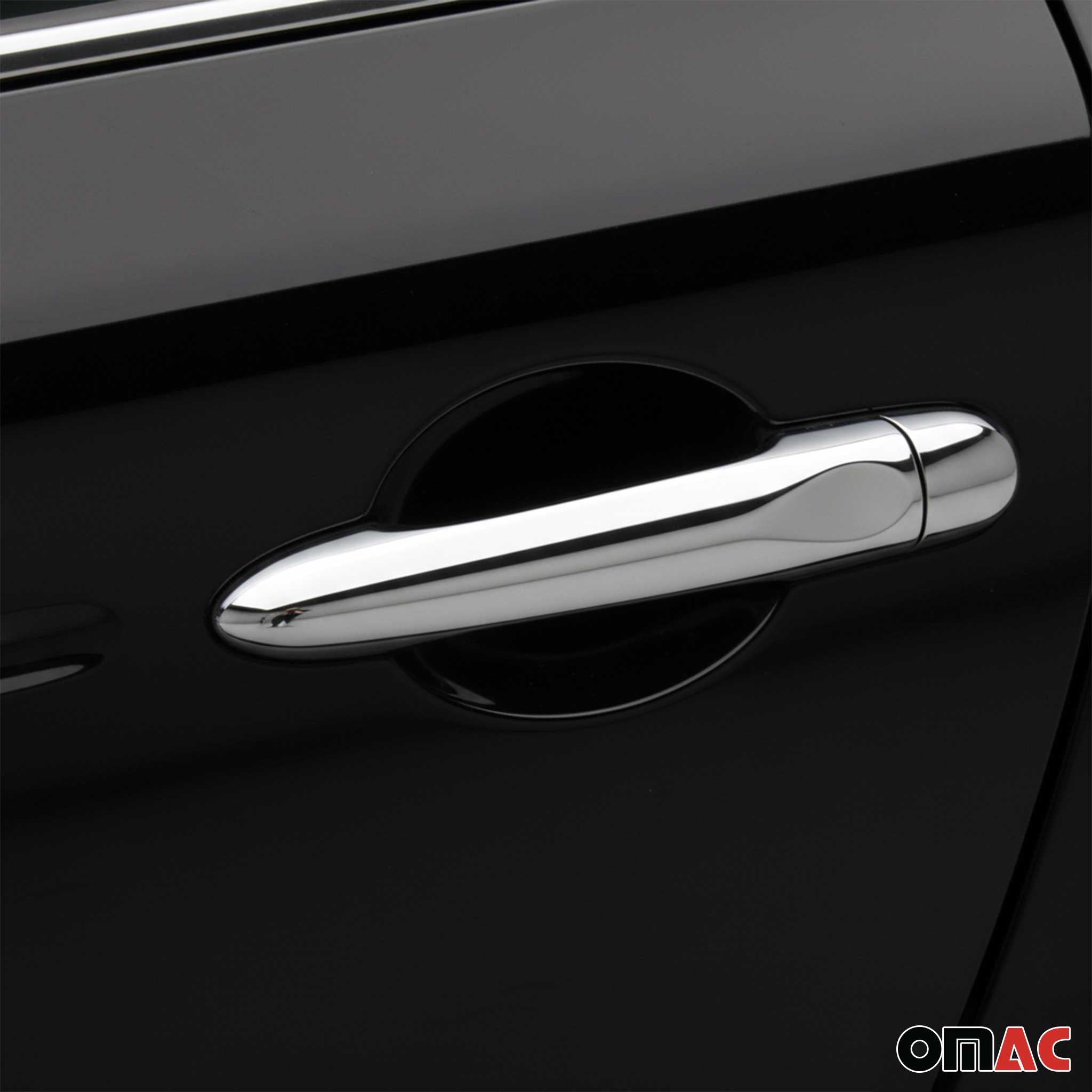 Couverture de poignée de porte pour Renault Megane 2008-2016 en Acier Inox 8Pcs