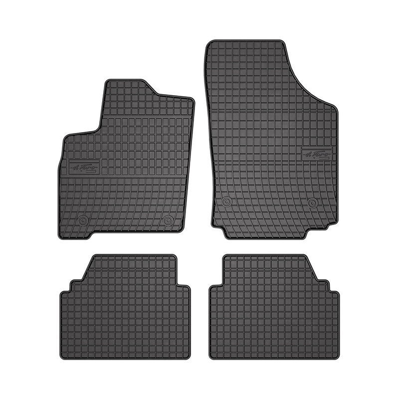 Tapis de Sol pour Opel Meriva A 2003-2010 Caoutchouc Noir