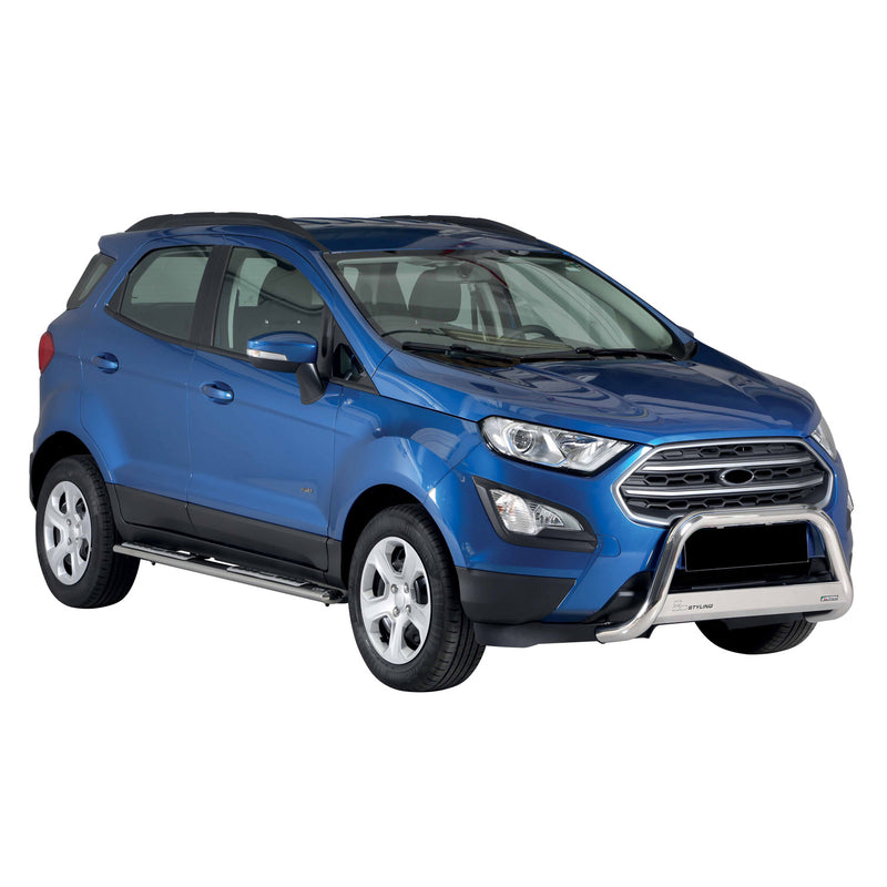 Pare-buffle Avant pour Ford Ecosport 2018-2022 63 mm en Acier Gris