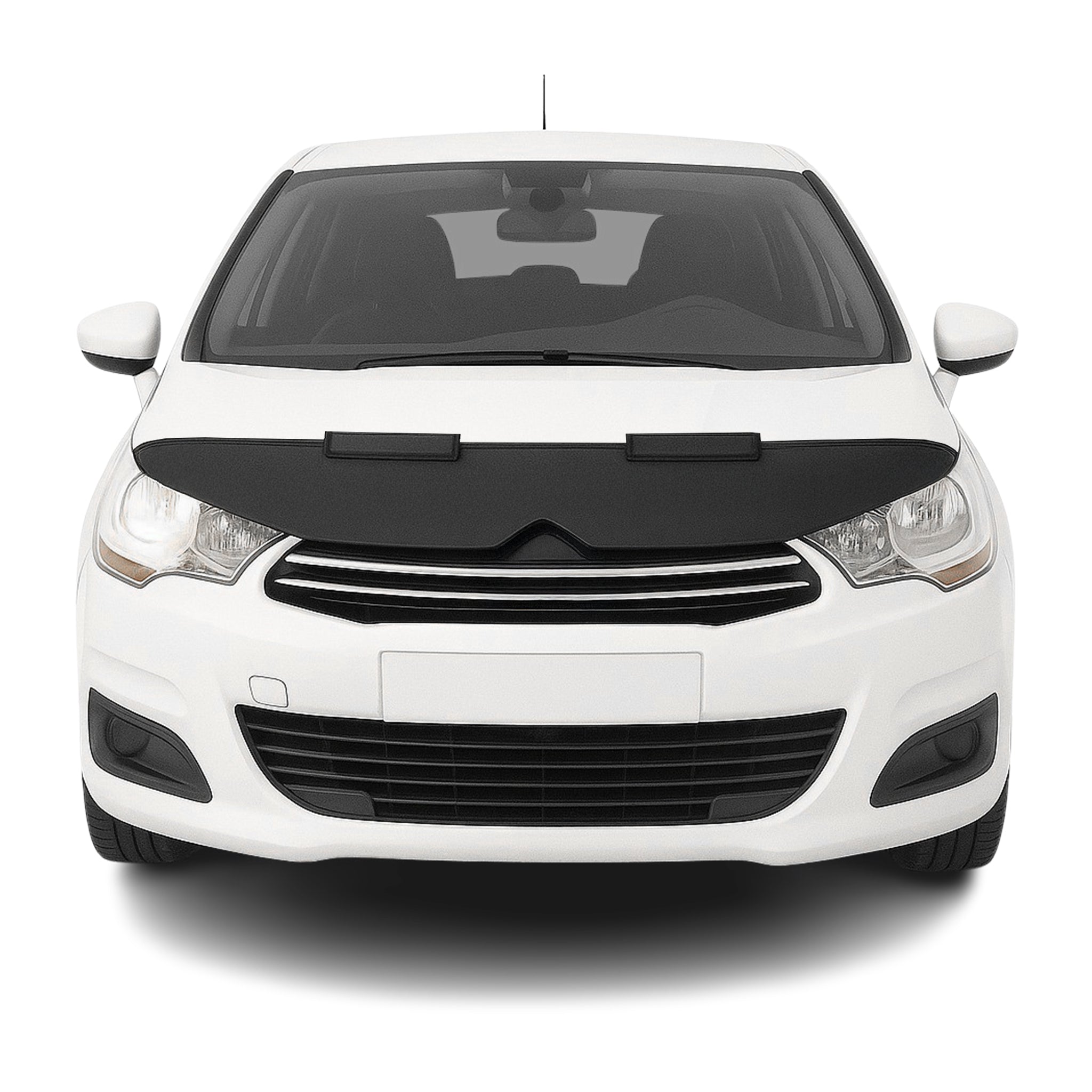 Protège Capot pour Citroen C4 2010-2020 Masque de voiture vinyle Noir