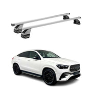 Barres de toit transversales pour Mercedes GLE C167 2019-2026 Acier Gris