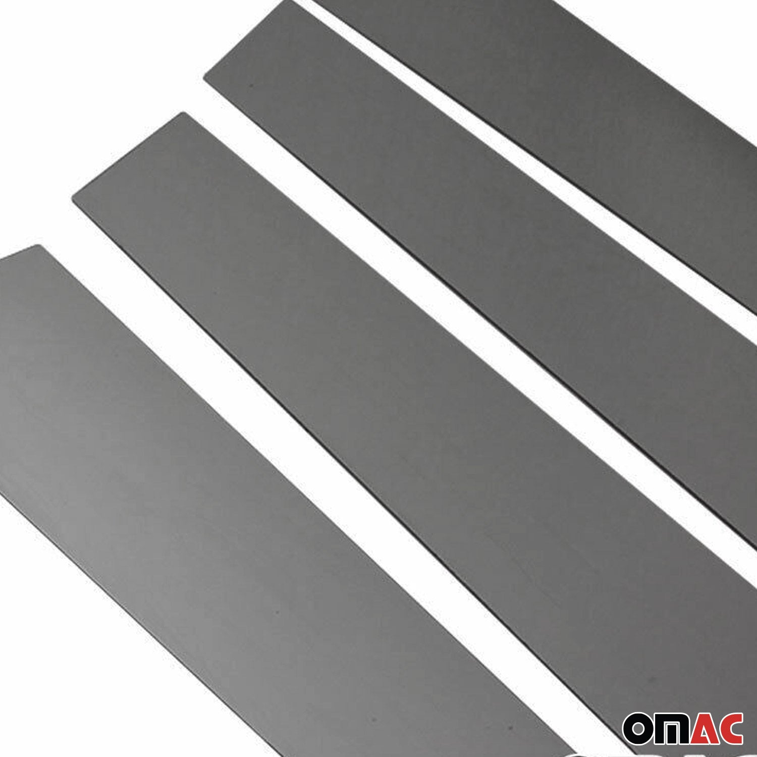 Couverture Garniture de pilier B pour Mini Countryman R60 2010-2017 inox Foncé