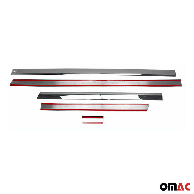 Baguette protection Latérale de porte pour VW T5 Transporter 2003-2015 L1 Chromé